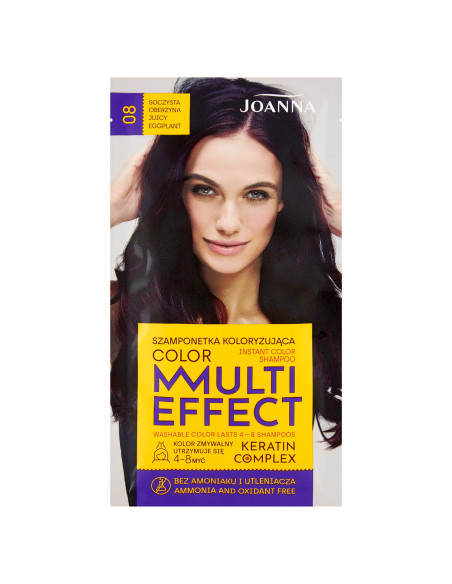 MULTI EFFECT színes színező sampon Juicy padlizsán /08/