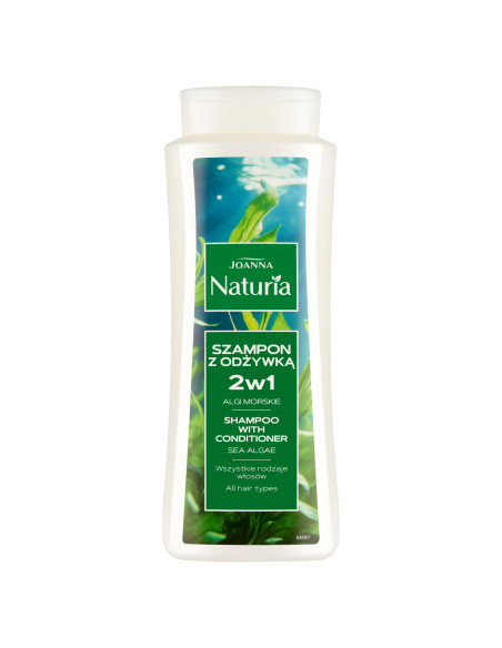 NATURIA sampon 2 az 1-ben minden típushoz. haj hínárral 500ml
