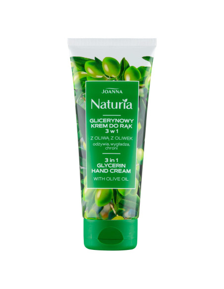 NATURIA BODY glycerínový krém na ruky s olivovým olejom 100 g