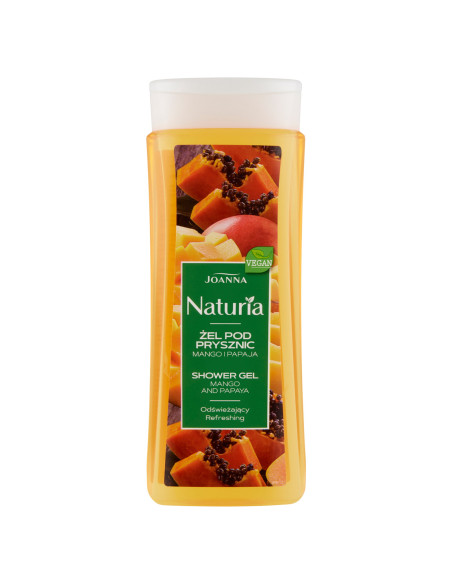 NATURIA BODY Sprchový gél Mango a papája 300ml