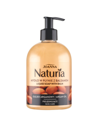 NATURIA BODY Tekuté mydlo s arganovým olejom balzam 500ml