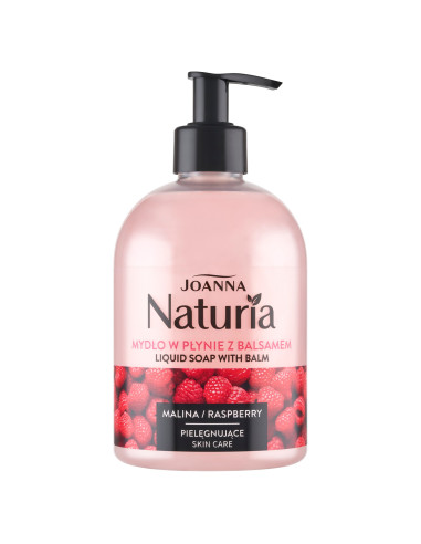 NATURIA tekuté mýdlo s balzámem Malina 500 ml