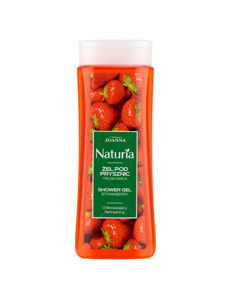NATURIA BODY sprchový gél Jahoda 300 ml