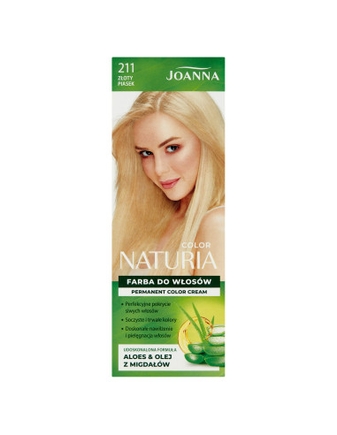 NATURIA COLOR farba na vlasy 211 Zlatý piesok