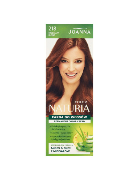 NATURIA COLOR farba na vlasy 218 Medená blond