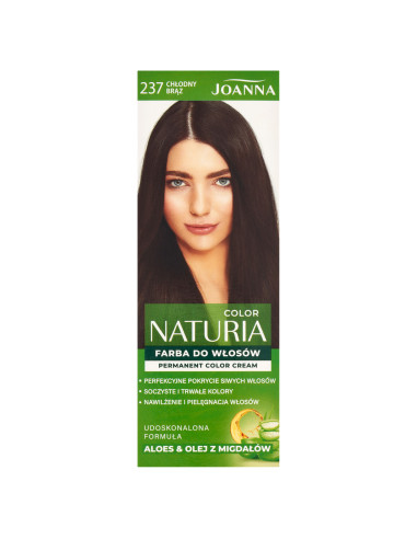 NATURIA COLOR farba na vlasy 237 Studená hnedá