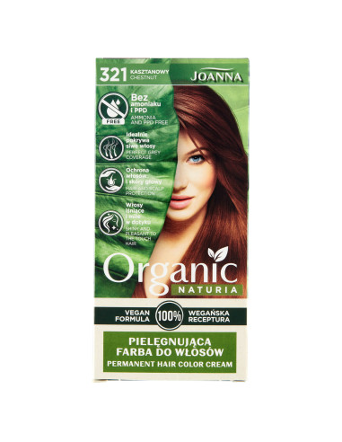 NATURIA BIO vegán festék gesztenye 321