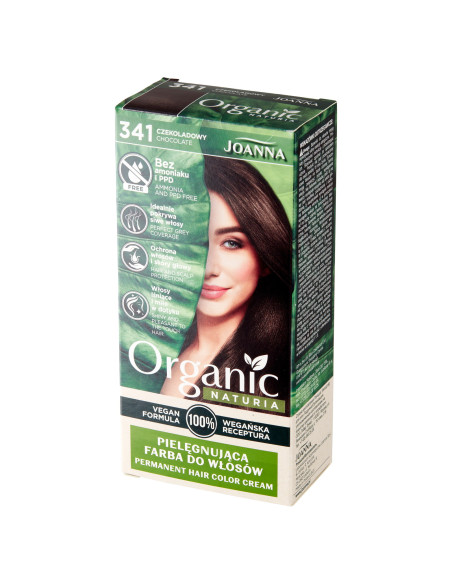 NATURIA ORGANIC VEGAN hajfesték 341 Chocolate