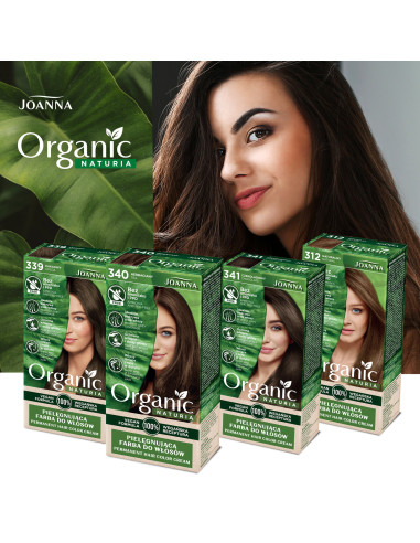 NATURIA ORGANIC VEGAN barva na vlasy 341 Čokoládová