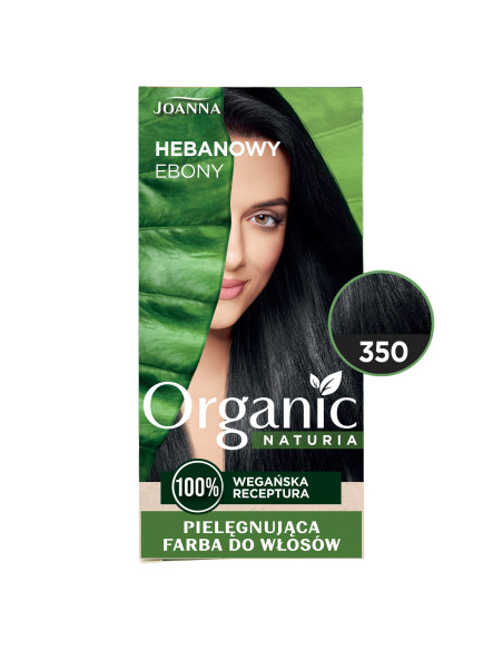 NATURIA ORGANIC Vegán Festék Ebony 350