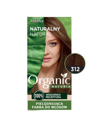 NATURIA ORGANIC VEGAN farba na vlasy 312 Prírodná
