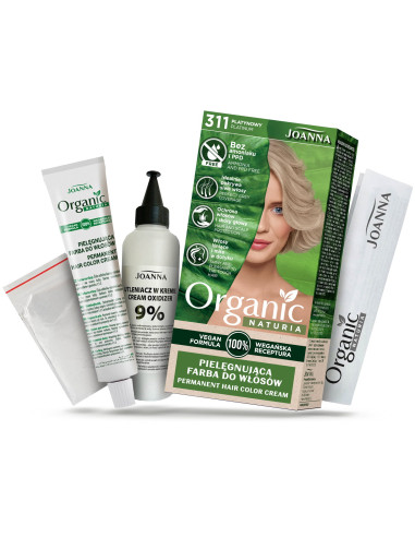 NATURIA ORGANIC vegán festék Platinum 311