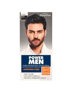 POWER MEN farba na vlasy 01 Čierna