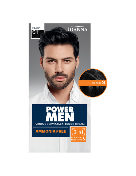 POWER MEN barva Paint 01 Black 2024