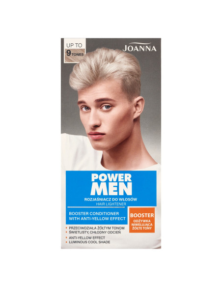 POWER MEN Hajvilágosító - hideg szőke 9 tónusig