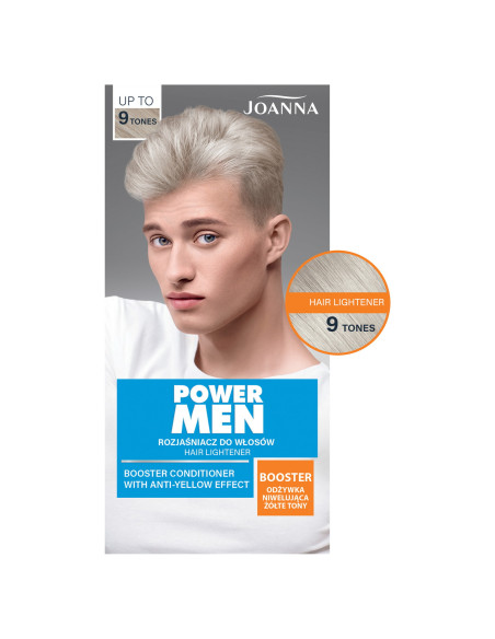 POWER MEN Hajvilágosító - hideg szőke 9 tónusig