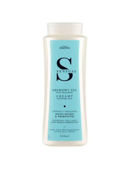 Joanna Sensual Creamy sprchový gel kozí mléko & prebiotika 500 ml