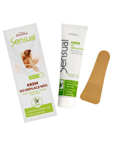 SENSUAL depilačný krém na nohy s konopným extraktom 100 g