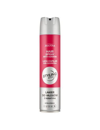 STYLING EFFECT Lak na vlasy s keratínom extra silný 250 ml