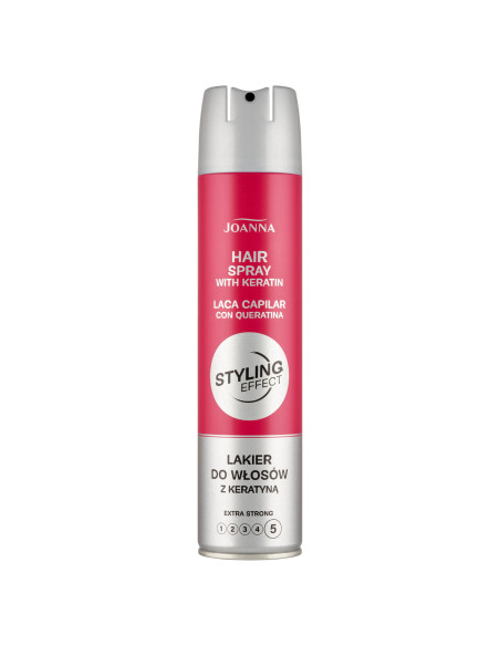 STYLING hatás Extra erős keratinos hajlakk 250 ml
