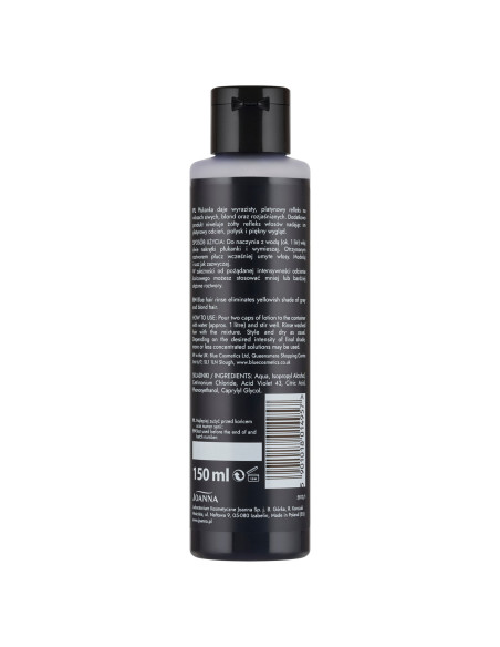 Platinový oplach pro blond a šedé vlasy – Neutralizace žlutých tónů | Joanna