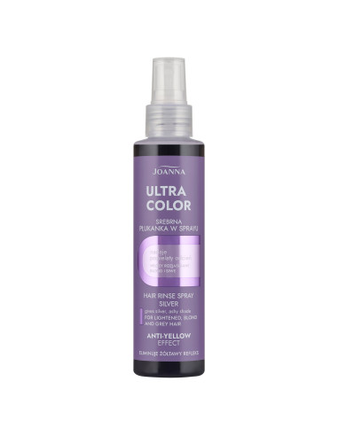 ULTRA Color ezüstöblítő spray – hideg szőke és ősz haj | 100% fényes