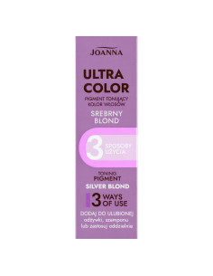 ULTRA COLOR tónovací pigment Stříbrná blond 100 g