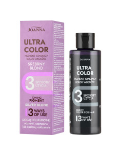 ULTRA COLOR tónovací pigment Strieborná blond 100 g 2