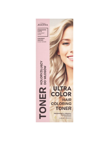 ULTRA COLOR veganský toner na vlasy Coconut Latte 100 g