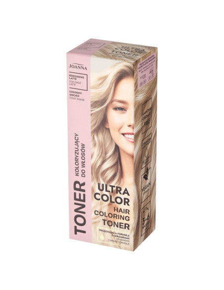 ULTRA COLOR vegánsky toner na vlasy Coconut Latte 100 g