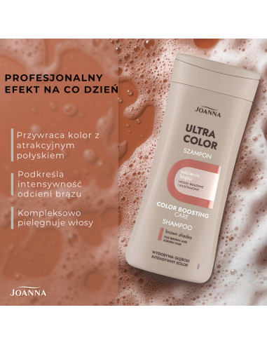 ULTRA COLOR sampon barna és gesztenyebarna hajra 200 ml