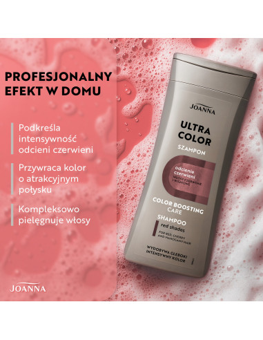 ULTRA sampon 200 ml - vörös hajra | Ragyogás és gondoskodás
