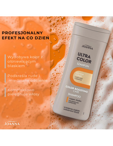 ULTRA COLOR šampón na červené vlasy 200 ml