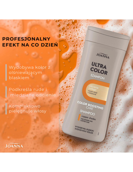 ULTRA COLOR šampón na červené vlasy 200 ml