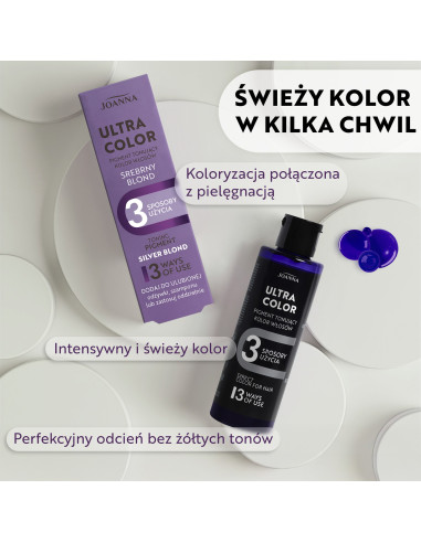 Ultra Color Ash Rinse – a sárga kiemeléshez