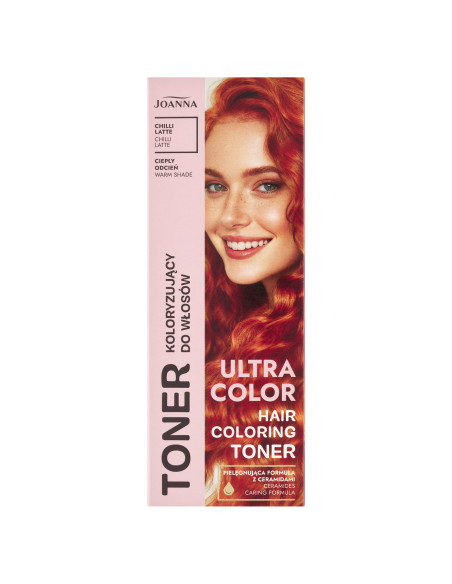 ULTRA COLOR vegánsky toner na vlasy Chilli Latte 100 g