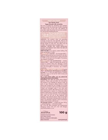 Ultra Color Toner Creamy Latte – vegán hajfesték | Joanna