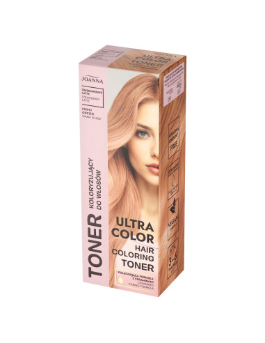 ULTRA COLOR vegánsky toner na vlasy Strawberry Latte 100 g
