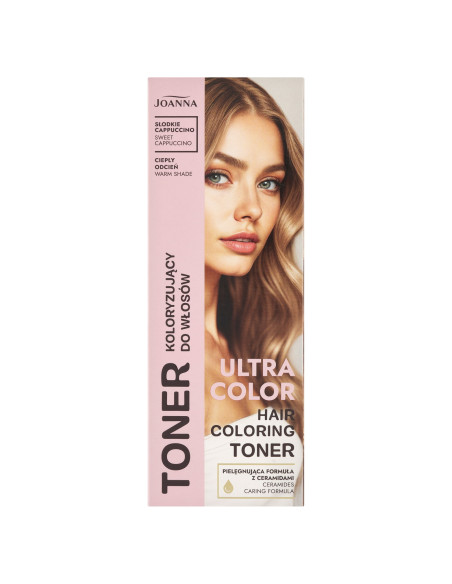ULTRA COLOR vegánsky toner na vlasy Sweet Cappuccino 100 g