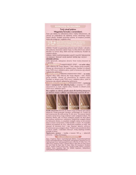 Ultra Color Toner Sweet Cappuccino – vegán hajfesték | Joanna
