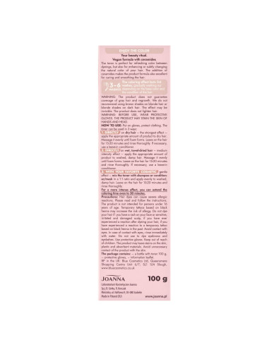 ULTRA COLOR vegánsky toner na vlasy Sweet Cappuccino 100 g