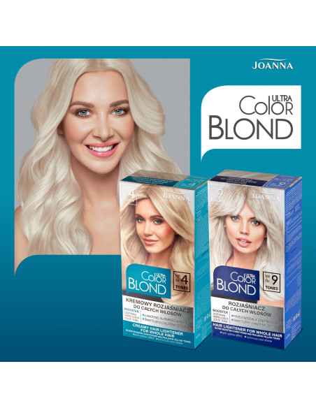 ULTRA COLOR BLOND világosító minden hajra 9 tónusig