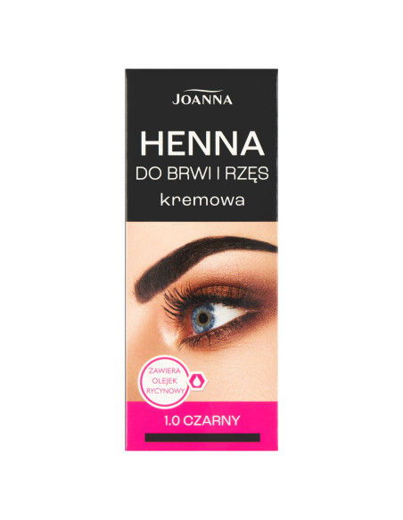 HENNA krémová farba na obočie a mihalnice čierna 1.0 15 ml