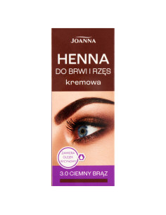 HENNA krémová farba na obočie a mihalnice tmavohnedá 3.0 15 ml